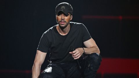Enrique Iglesias, en una actuacin en Florida durante The Trilogy Tour