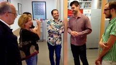 Barc�n durante la visita