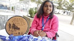 Sonia Orjales con algunas de las medallas que ha ido acumulando en los �ltimos a�os.