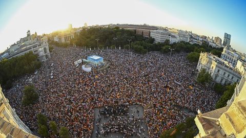 Concentraci�n en Madrid en apoyo a Ceuta