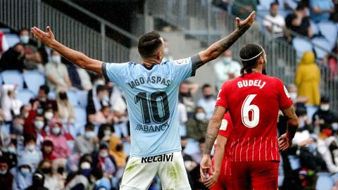 Celta-Sevilla (0-1) el 17 de octubre del 2021.