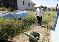 La fuga afecta a la finca donde est� situada la piscina. 