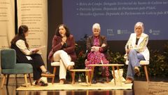 Bel�n do Campo, Mercedes Queixas y Patricia Iglesias compartieron mesa de di�logo