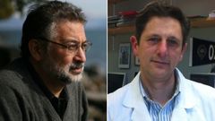 Daniel L�pez Acu�a y Pedro Arcos