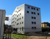 El edificio de los pisos sociales