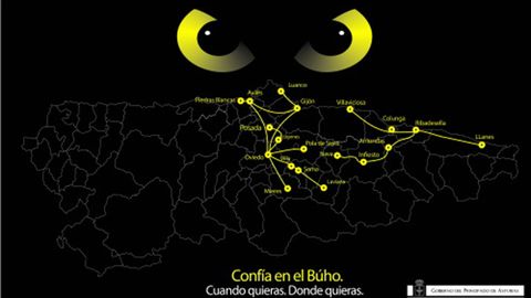 Servicio nocturno (B�ho) CTA.Imagen promocional del servicio nocturno de CTA