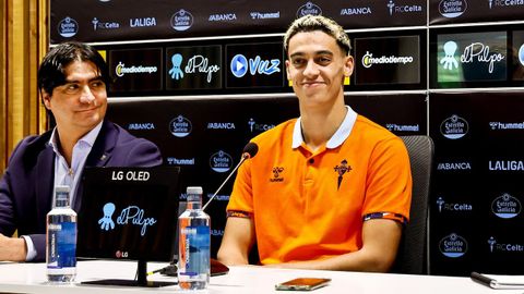 Jones El-Abdellaoui lleg� a Vigo hace un a�o con ficha del Celta Fortuna pero proyecci�n de cara al primer equipo, en cuya din�mica est� ahora.
