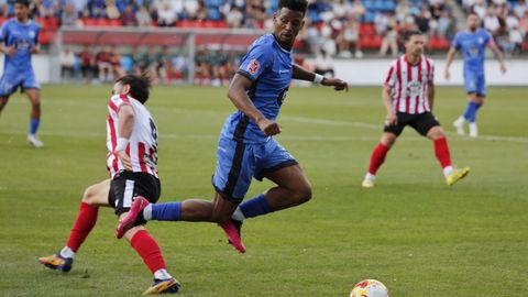 Jerin fue uno de los destacados en la medular ourensana