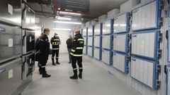 C�maras frigor�ficas para cad�veres en el edificio de la Ciudad de la Justicia