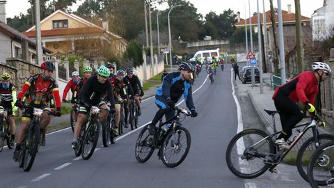 Ruta BTT de Nadal en Ribeira
