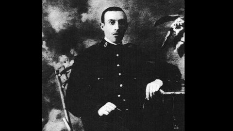 El cabo Luis Noval, un militar ovetense de reemplazo que se incorpor al Regimiento Prncipe con 21 aos en 1909