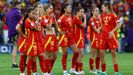 Las imgenes de laderrota de Espaa ante Inglaterra en la final de la Eurocopa femenina