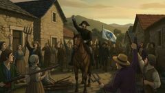 Fotograma de animaci�n do documental �1846-Revoluci�n Galega�