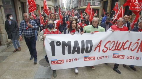 Imagen de una manifestacin celebrada el 1 de mayo del pasado ao.