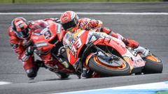 Imagen de archivo de la �ltima carrera del Mundial de Motociclismo disputada en Australia, en el 2019