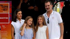 Los Reyes y sus hijas ya estn en Mallorca