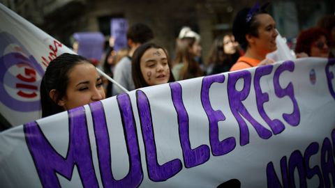 Manifestacin en A Corua