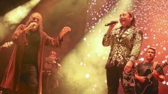 Imagen de un concierto de Camela en Ferrol