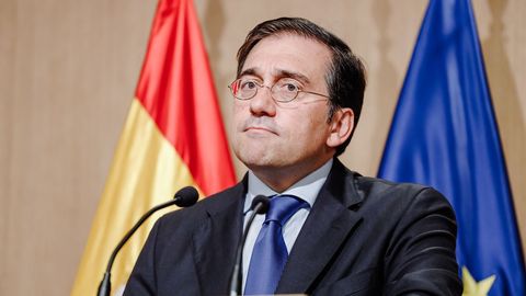 El ministro de Asuntos Exteriores, Jos� Manuel Albares