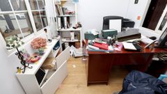 Robo en la bodega O Submarino de la r�a Gran V�a de Carballo durante la noche del 11 de marzo del 2025.