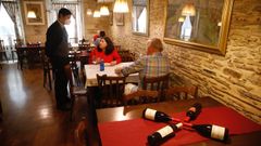 En A Nosa Terra, en la R�a Nova, ya sirven comidas