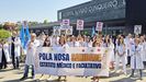 Imagen de archivo de una concentraci�n en el Hospital �lvaro Cunqueiro de Vigo