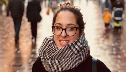 Montse Colomer, que es de Ribeira, y vive también en Inglaterra