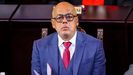 Jorge Rodr�guez, presidente de la Asamblea Nacional venezolana, en la sede del Tribunal Supremo, en Caracas.