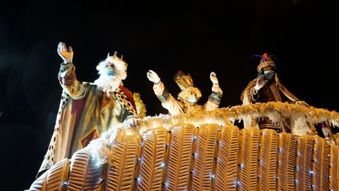 Los Reyes Magos a su paso por Mio