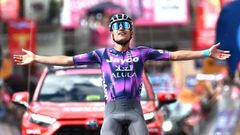 Lucas Plapp, ganador de la octava etapa del Giro de Italia
