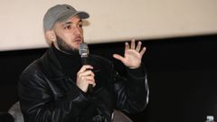 C. Tangana, durante un coloquio en Vigo en enero.
