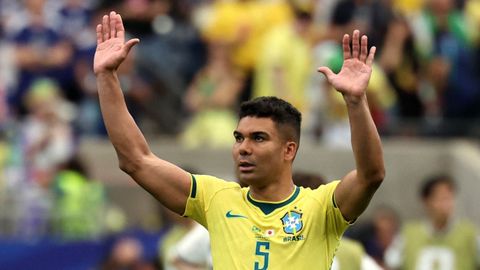 Casemiro, tras la victoria de Brasil sobre Jap�n.