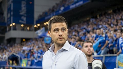 El entrenador del Mirandés, Alessio Lisci