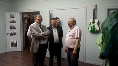 Rafael S�nchez destac� la calidad de los trabajos de los artistas de la comarca de Sarria