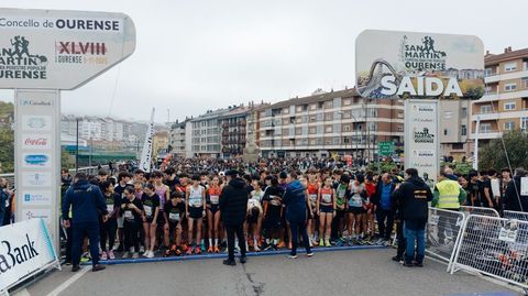 Esperando el pistoletazo de salida.