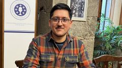 Garc�a-Fern�ndez, historiador ourens�n, � t�cnico en investigaci�n no Instituto de Estudos Galegos Padre Sarmiento, en Santiago