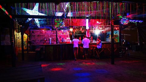 Interior de una discoteca