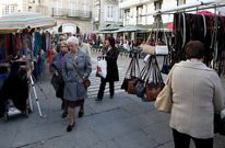 En la imagen de archivo, el feir�n de Pontedeume hace unos meses.