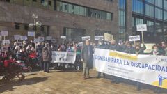 Protesta del Cermi