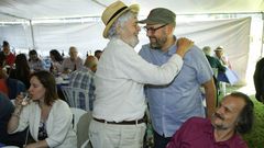 Romer�a de Anova el a�o pasado en el parque de Galeras con motivo del 25 de xullo