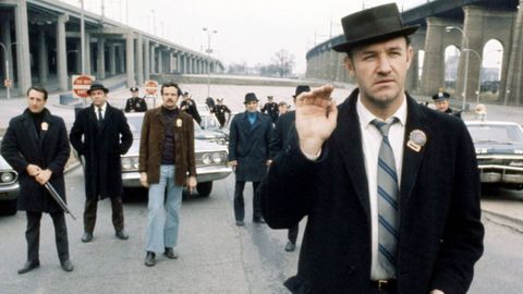 Gene Hackman, en una escena de The French Connection