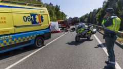 Accidente mortal en Dumbr�a