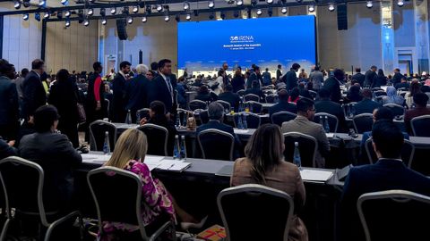 Los datos sobre la primera desaceleraci�n en la creaci�n de empleo en el mundo en el sector de las energ�as renovables se hicieron p�blicos el 11 de enero del 2025 en Abu Dabi (Emiratos �rabes), en la primera jornada de la 16 Asamblea General de la Agencia Internacional de Energ�a Renovable (Irena).