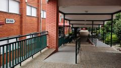 Entrada del CIFP Fontecarmoa, en Vilagarc�a.