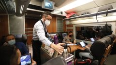 Los servicios AVE incluyen restauración a bordo