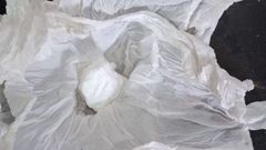 Coca�na intervenida en el registro