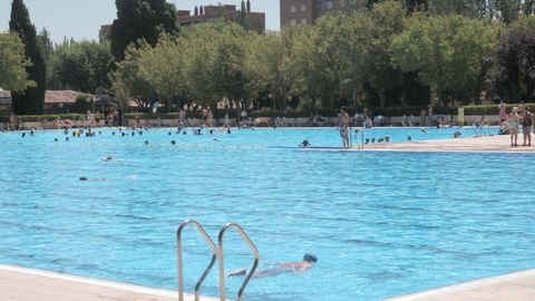 Piscina de Aluche, en Madrid