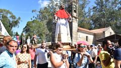 Un instante de la celebraci�n del San Ram�n en el 2019