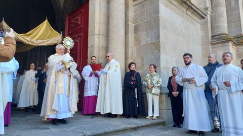 El obispo de Lugo presidi� los oficios