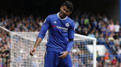 Diego Costa se enfrenta a Antonio Conte